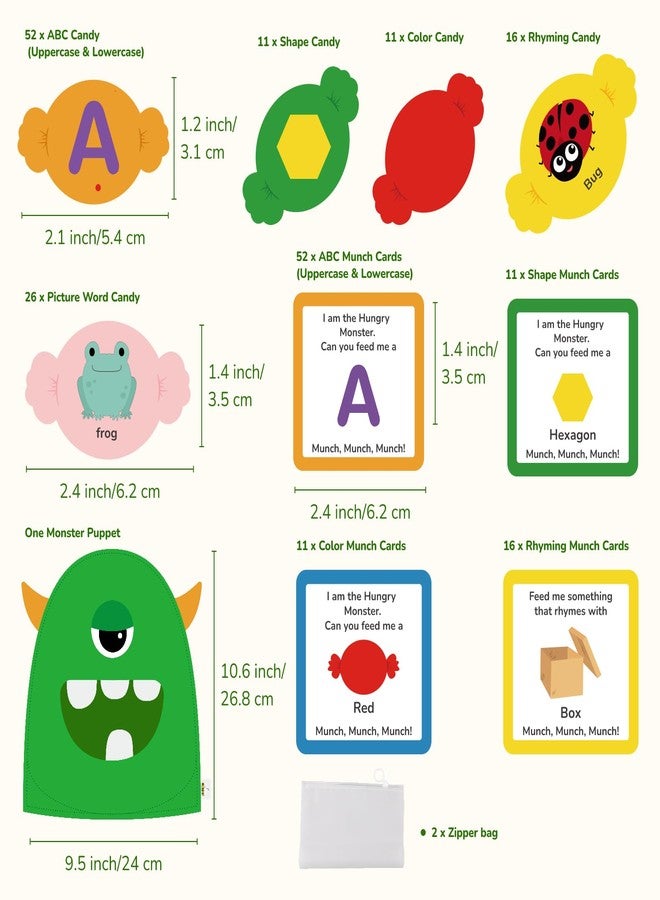 CHEFAN Alphabet Learning Toy,The Alphabet Monster,Letter Recognition Matching Game,Montessori Preschool Toys,ABC Learning Toys for Kids Ages 3, 4, 5, 6 - Image 5